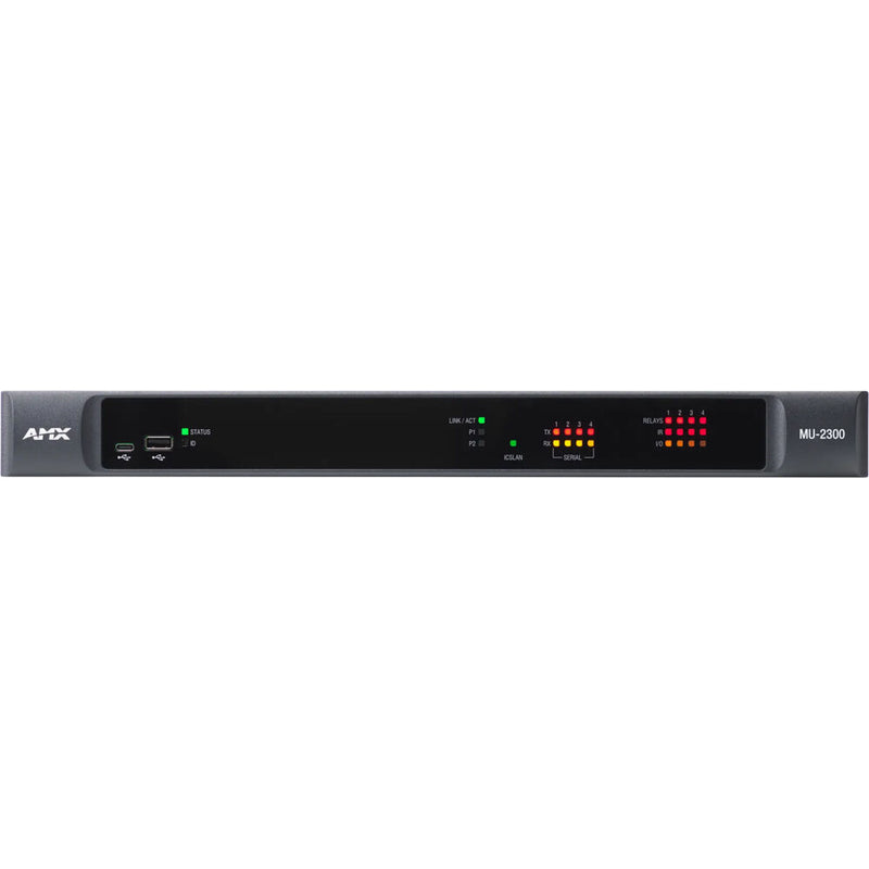AMX MU-2300 MUSE Automation Controller with 4 Serial, 4 IR/S, 4 I/O, 4 Relays & ICSLan
