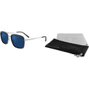 GUNNAR Barron Tinted Glasses (Silver Frame, Sun Lens)