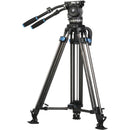 Sirui SQ100 Heavy-Duty Carbon Fiber Rapid-System Tripod with VHS18 Head