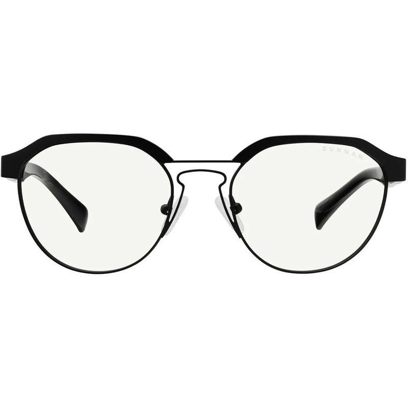 GUNNAR Campbell Glasses (Onyx Frame, Clear Lens Tint)