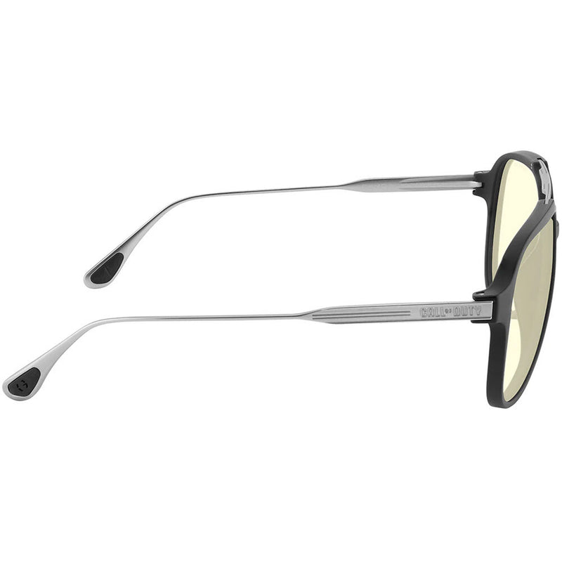GUNNAR Call of Duty Ghost Edition Glasses (Onyx Mercury Frame, Amber Sun-Shift Lens Tint)
