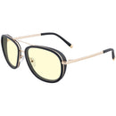 GUNNAR Dume Glasses (Gold Frame, Amber Lens)