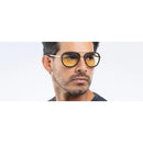 GUNNAR Dume Glasses (Gold Frame, Amber Lens)