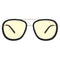 GUNNAR Dume Glasses (Gold Frame, Amber Lens)