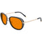 GUNNAR Dume Glasses (Gold Frame, Amber Max Lens)