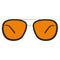 GUNNAR Dume Glasses (Gold Frame, Amber Max Lens)
