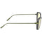GUNNAR Fallout Vault 33 Glasses (Gunmetal & Olive Frame, Amber Lens)