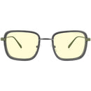 GUNNAR Fallout Vault 33 Glasses (Gunmetal & Olive Frame, Amber Lens)