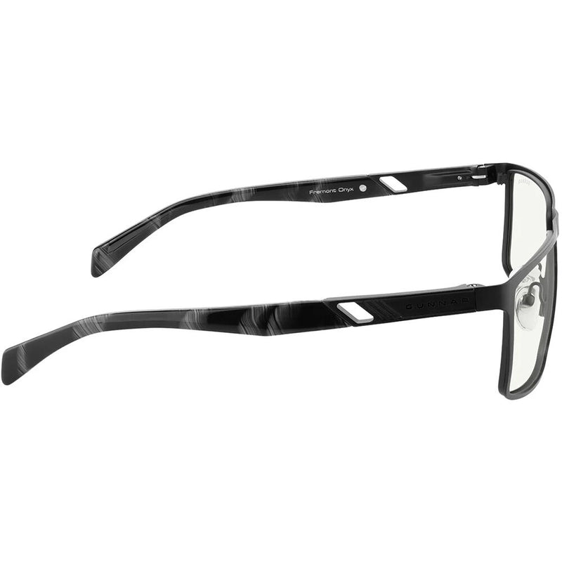 GUNNAR Fremont Glasses (Onyx Frame, Clear Lens)