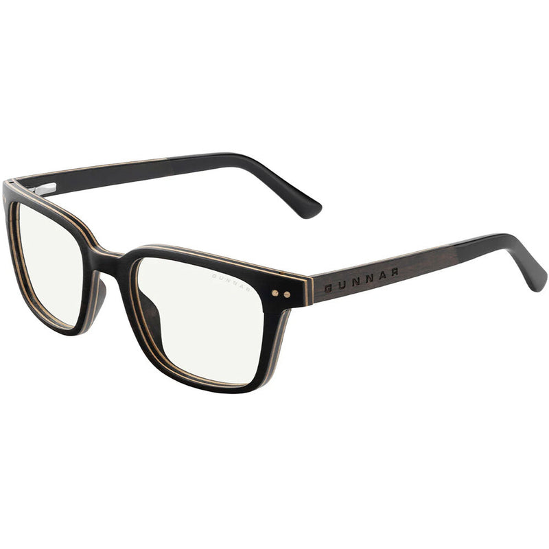 GUNNAR Muir Glasses (Ebony Frame, Clear Pro Lens)