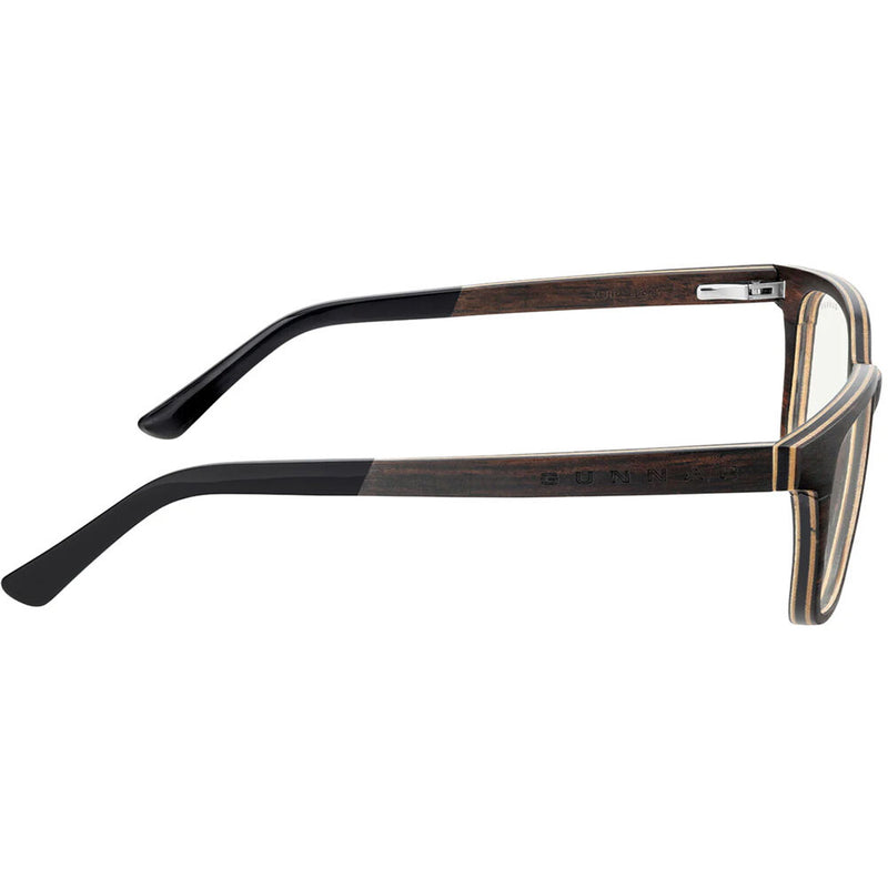 GUNNAR Muir Glasses (Ebony Frame, Clear Pro Lens)
