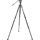 Sirui SVS60+S3 One-Step Height-Adjustment Carbon Fiber Video Tripod Kit
