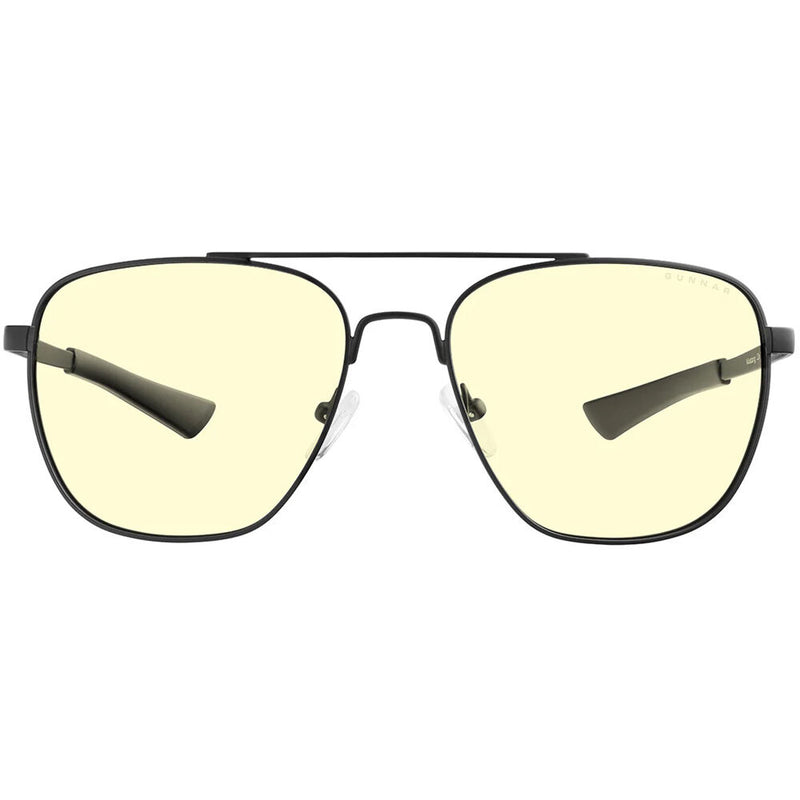 GUNNAR Mustang Glasses (Onyx Frame, Amber Lens)