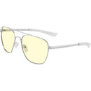 GUNNAR Mustang Glasses (Chrome Frame, Amber Lens)
