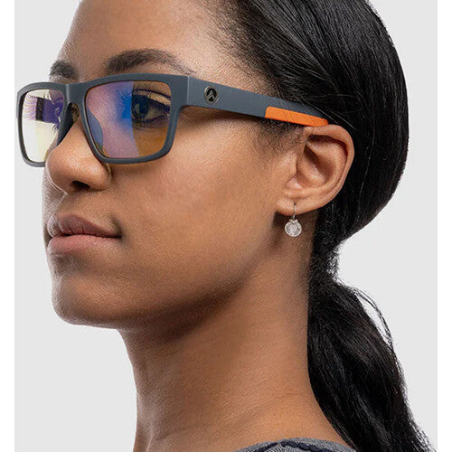 GUNNAR Overwatch Ultimate Glasses (Ash Frame, Amber Lens Tint)