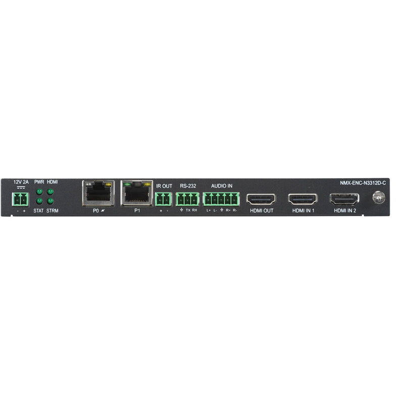 AMX N3312D-C 4K60 H.26x/Dante AV-H Dual-Stream Encoder Card