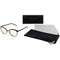 GUNNAR Palomar Glasses (Onyx/Blush Frame, Clear Lens)