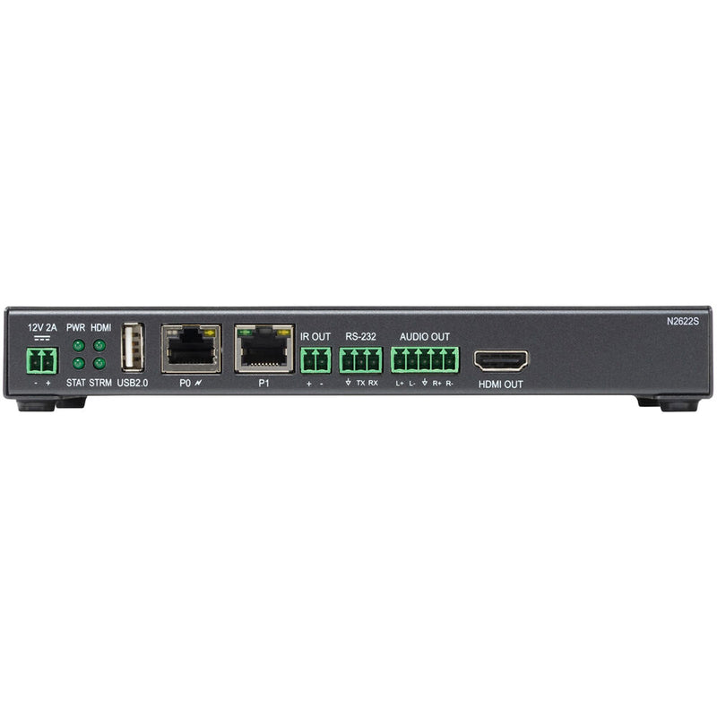 AMX NMX-DEC-N2622S 4K60 MWC/Dante AV-A HD Multi-Codec Decoder