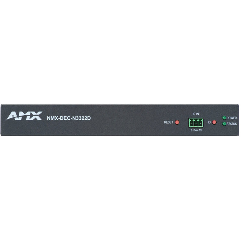 AMX N3322D 4K60 H.26x/Dante AV-H Decoder