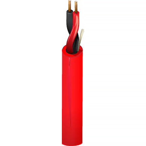 West Penn Single-Pair Fire Alarm Cable (1000', Red)