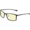 GUNNAR Plaid Glasses (Onyx/Graphite Frame, Amber Lens)