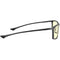 GUNNAR Plaid Glasses (Onyx/Graphite Frame, Amber Lens)