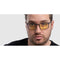 GUNNAR Plaid Glasses (Onyx/Graphite Frame, Amber Lens)