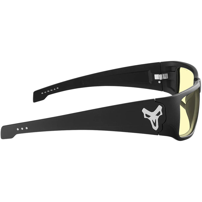 GUNNAR Overwatch Reaper Glasses (Black Ash Frame, Amber Lens)
