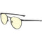 GUNNAR Mateo Glasses (Onyx Frame, Amber Lens)