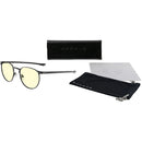 GUNNAR Mateo Glasses (Onyx Frame, Amber Lens)