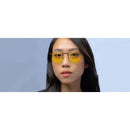 GUNNAR Mateo Glasses (Onyx Frame, Amber Lens)