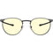 GUNNAR Mateo Glasses (Onyx Frame, Amber Lens)