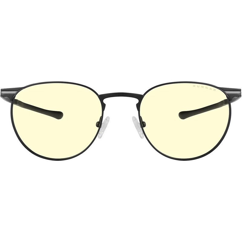 GUNNAR Mateo Glasses (Onyx Frame, Amber Lens)