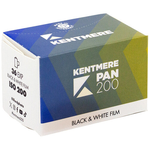 Kentmere PAN 200 Black & White Negative Film (35mm Roll Film, 36 Exposures)