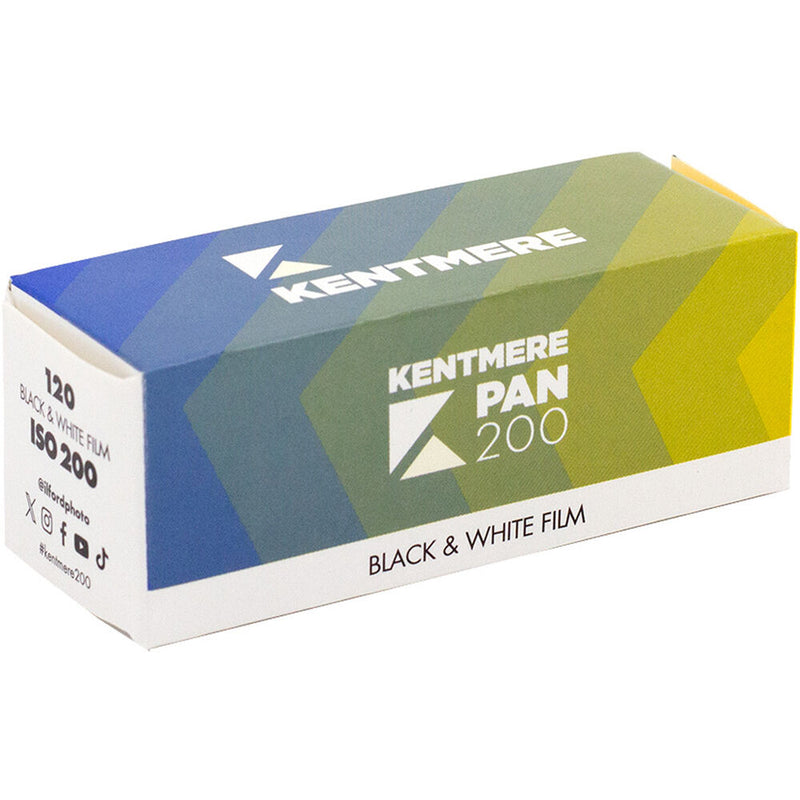 Kentmere PAN 200 Black & White Negative Film (120 Roll Film)