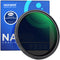 Neewer MRC HD True-Color Hard-Stop ND2-ND400 VND Filter (49mm)