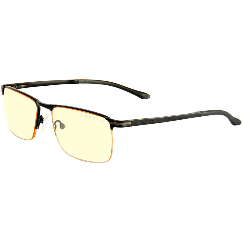 GUNNAR Marin Glasses (Onyx Frame, Amber Lens)