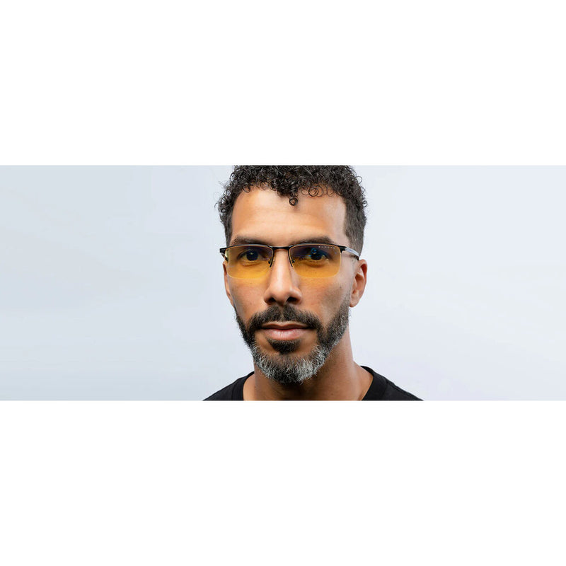 GUNNAR Marin Glasses (Onyx Frame, Amber Lens)