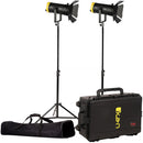 ikan Helia 150W Bi-Color LED Fresnel Light (2-Light Kit)