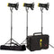 ikan Helia 150W Bi-Color LED Fresnel Light (3-Light Kit)