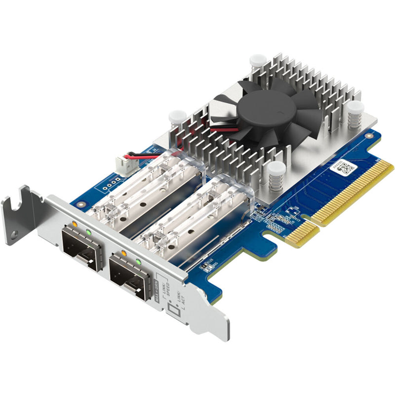 QNAP QXG-10G2SF-NXE 2-Port 10G SFP+ PCIe 3.0 Network Adapter Card