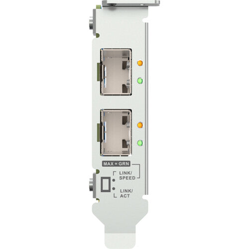 QNAP QXG-10G2SF-NXE 2-Port 10G SFP+ PCIe 3.0 Network Adapter Card