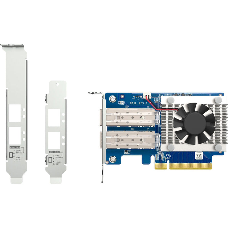QNAP QXG-10G2SF-NXE 2-Port 10G SFP+ PCIe 3.0 Network Adapter Card