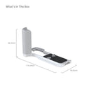 SmallRig L-Shaped Mount Plate with Handle for Canon EOS R50 V (White)