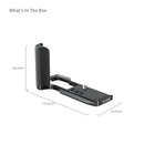 SmallRig L-Shaped Mount Plate with Handle for Canon EOS R50 V (Black)