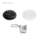 SmallRig Furry Windscreen Kit for Canon EOS R50 V (2-Piece)