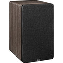 ELAC DCB61 Debut ConneX 2-Way Active Wireless Bookshelf Speaker (Walnut, Pair)