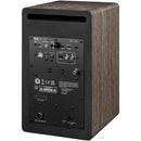 ELAC DCB61 Debut ConneX 2-Way Active Wireless Bookshelf Speaker (Walnut, Pair)