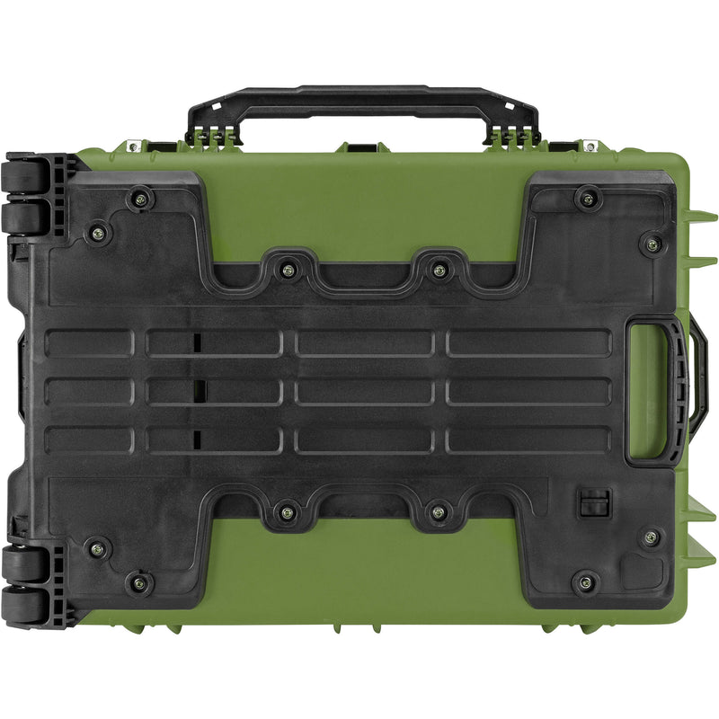 Eylar XXL Protective Gear Roller Case with Foam (Green)