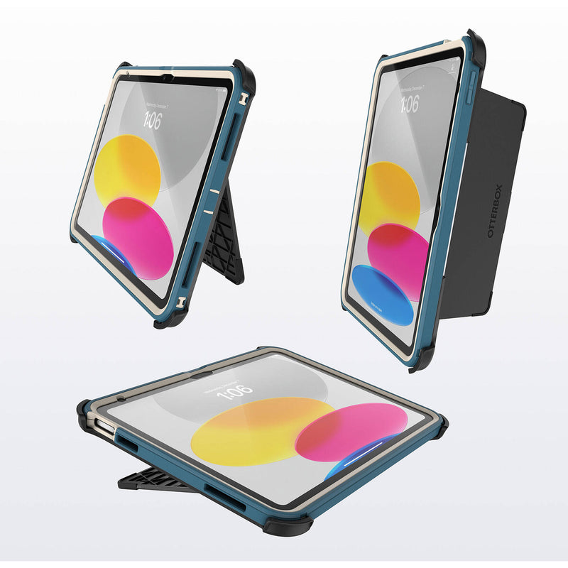 OtterBox Pro Defender Series Case for iPad 10th Gen (Baja Beach Blue)
